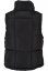 Ladies Reversible Cropped Puffer Vest - black/frozenyellow - Veľkosť: S