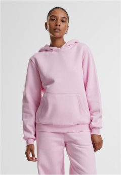 Ladies Fluffy Hoody - softpink