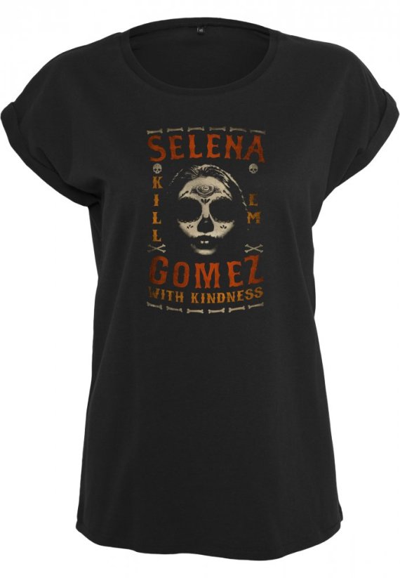 Tričko Ladies Selena Gomez Kill Em Skull Tee