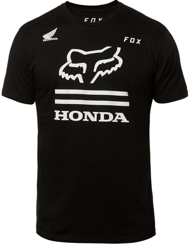 T-Shirt Fox Honda black