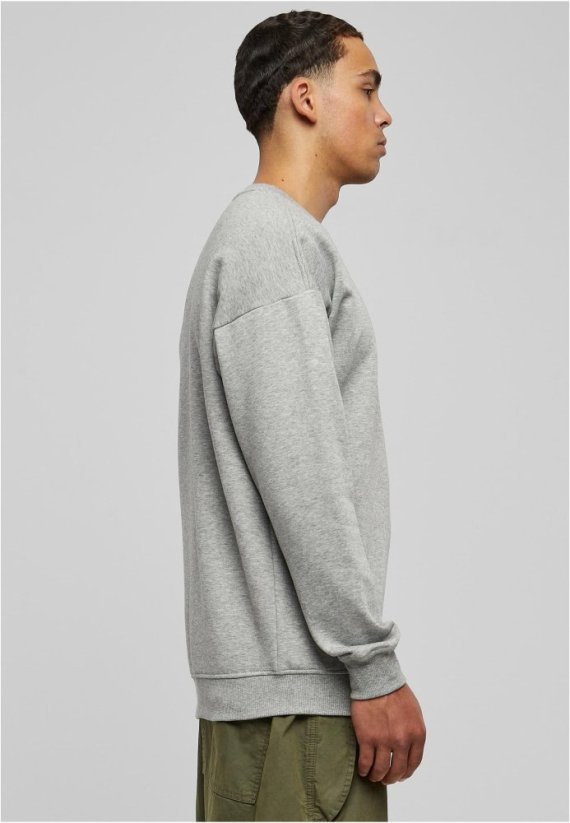 Sweat Crewneck black 4XL - grey