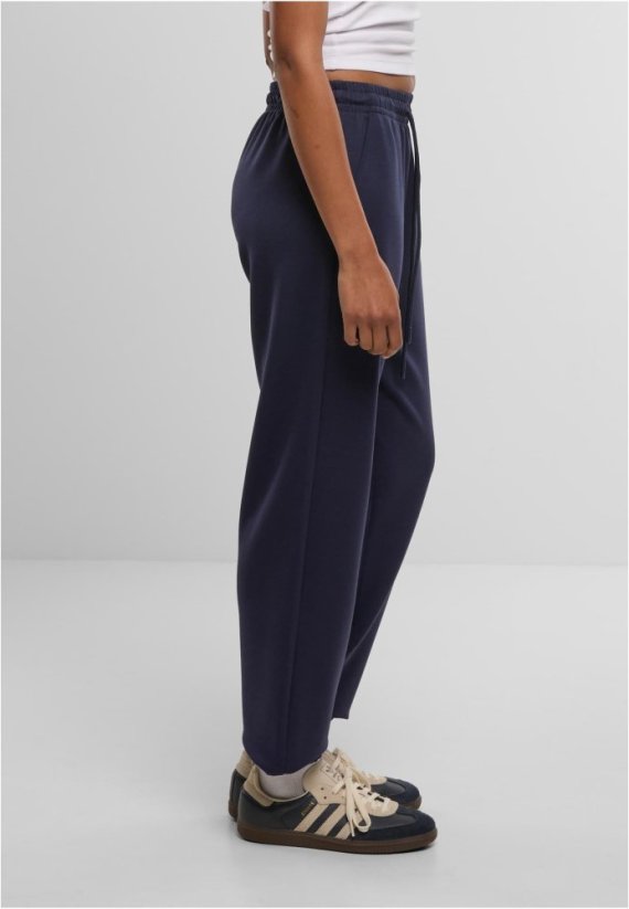 Ladies Slim Fit Scuba Joggpant  - navy