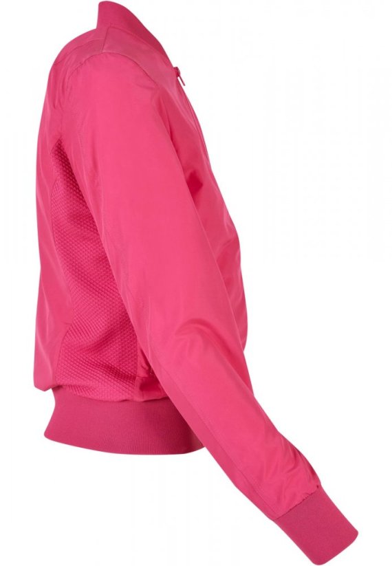 Dámská jarní/podzimní bomber bunda Urban Classics - růžová