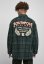 Pánská bunda Southpole Flannel Application Shirt - zelená