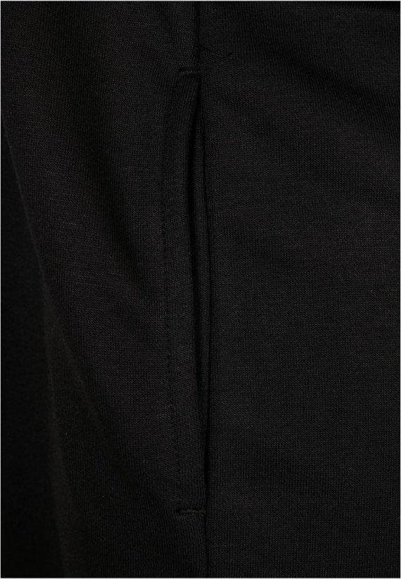 Černá dámská mikina Urban Classics Modal Terry Long Hoody Dress