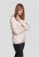 Dámská jarní/podzimní bunda Urban Classics Ladies Basic Pullover - světle růžová