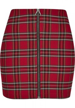 Ladies Short Checker Skirt