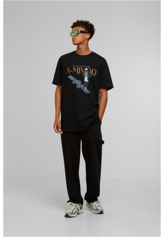 A-Minor Oversize Tee - black