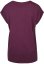 Fialové dámské tričko Urban Classics Ladies Extended Shoulder Tee