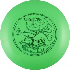 Frisbee Discgolf View Driver Dragon Line green