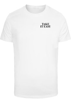 Take It Easy Palm Paradise Tee white 3XL