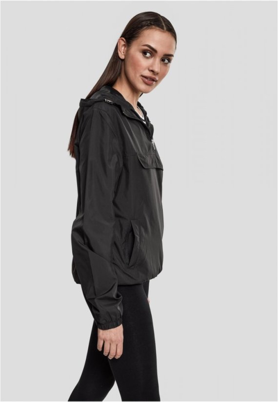 Dámská jarní/podzimní bunda Urtban Classics Ladies Basic Pullover - černá