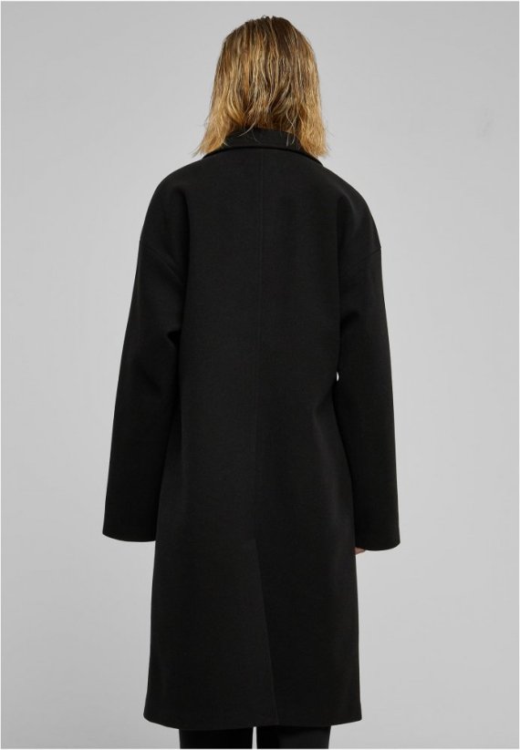 Dámsky kabát Urban Classics Oversized Long - čierny