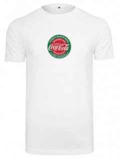 Tričko Merchcode Coca Cola - biele