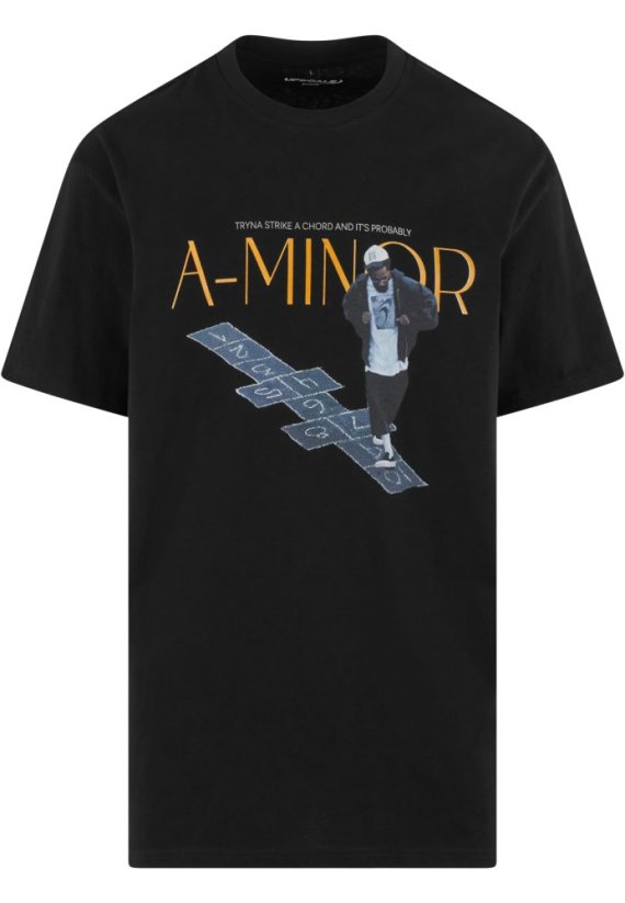 A-Minor Oversize Tee - black