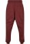 Męskie spodnie dresowe Urban Classics Basic Sweatpants - ciemno czerwony