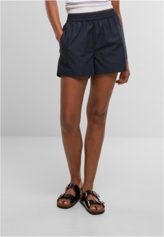 Ladies Popeline Short  - navy