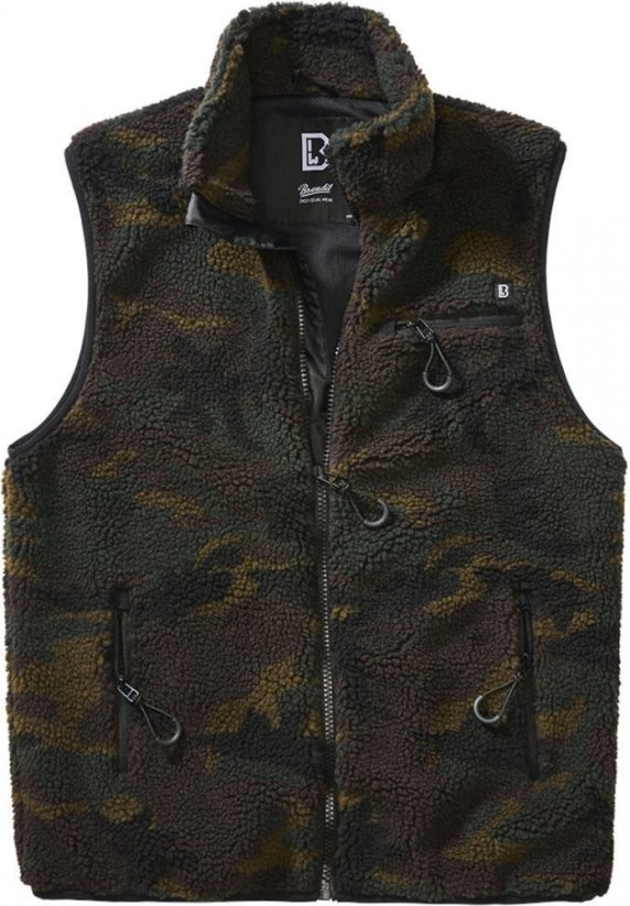 Teddyfleece Vest Men - woodland