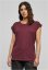 Fialové dámské tričko Urban Classics Ladies Extended Shoulder Tee