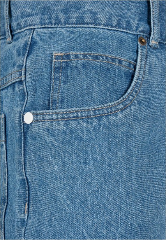 Męskie jeansy Southpole Spray Logo Denim - retro niebieski