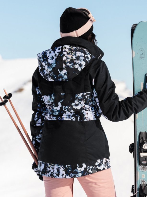 Bunda Roxy Presence kvj1 true black black flowers