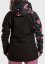 Damska zimowa kurtka snowboardowa Meatfly Deborah hibiscus black