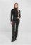 Tmavé dámské džíny Urban Classics Highwaist Straight Slit