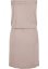 Ladies Viscose Short Bandeau Dress - duskrose
