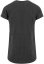 Long Shaped Turnup Tee - charcoal