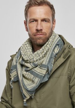 Brandit / Shemag Scarf petrol/khaki