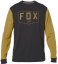 Tričko Fox Shield LS Tech black/yellow