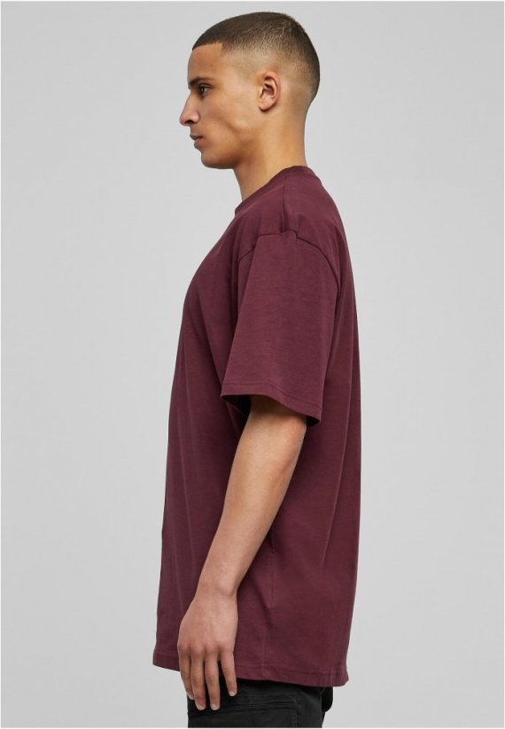 Vínové pánske tričko Urban Classics Tall Tee
