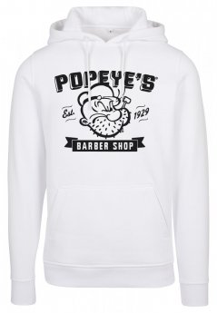 Popeye Barber Shop Hoody - white