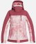 Bunda Roxy Jetty Block silver pink tie dye