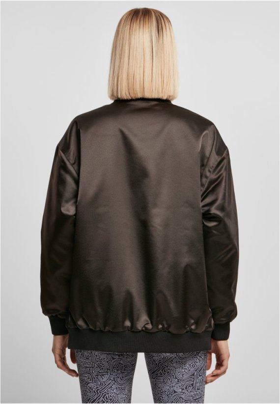 Dámská bomber bunda Urban Classics Oversized - černá