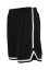 Szorty Urban Classics Stripes Mesh Shorts - blkblkwht