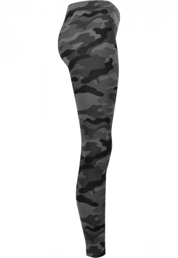 Legíny Urban Classics Ladies Camo Leggings - dark camouflage