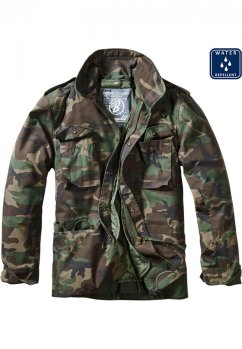 Olivově maskáčová pánská bunda Brandit M-65 Field Jacket