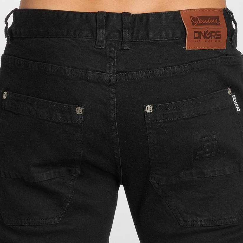 Dangerous DNGRS / Straight Fit Jeans Buddy in black