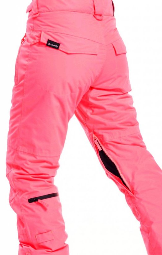 Kalhoty Meatfly Pixie neon pink