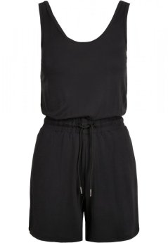 Dámský overal Urban Classics Ladies Short Sleevless Modal Jumpsuit - black