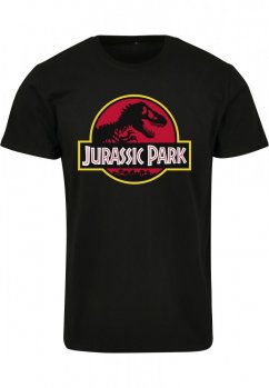 Jurassic Park Logo Tee - black