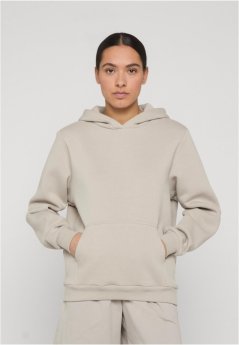 Ladies Fluffy Hoody - cloud