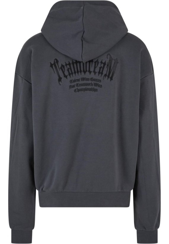 Teamdream Ultraheavy Oversize Hoodie black 3XL - darkgrey