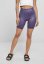 Ladies Synthetic Leather Cycle Shorts - darkduskviolet