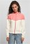 Růžovo béžová dámská jarní/podzimní bunda Urban Classics Ladies Arrow Windbreaker
