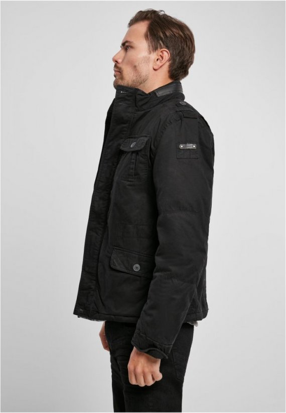 Čierna pánska bunda Brandit Britannia Winter Jacket - Veľkosť: 3XL