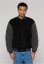 Teddy College Jacket darktaupe L - black
