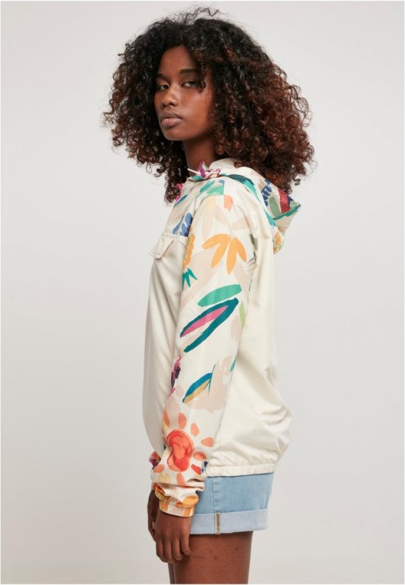 Dámská jarní, podzimní bunda Urban Classics Mixed Pull Over - whitesandfruity