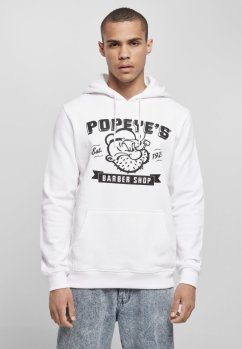 Popeye Barber Shop Hoody - white